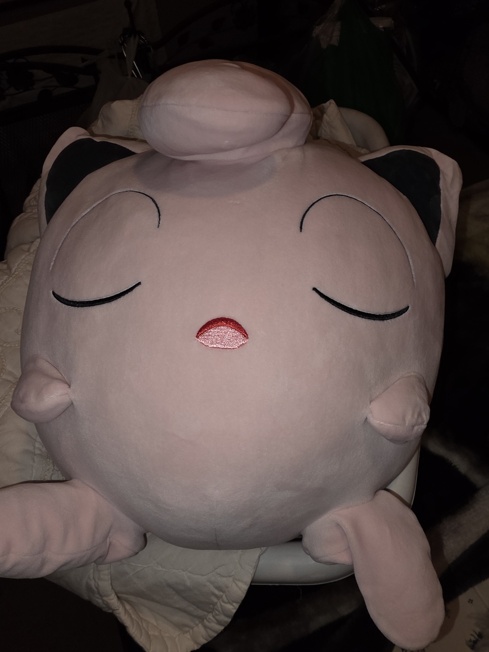 Plush Pink Sleeping Pokemon Jigglypuff/Kawaii Pillow Plush